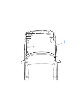 USED RIGHT FORWARD HARNESS  LNA3110CC