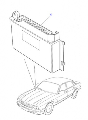 TRANSMISSION ECU MODULE  LNC2401AC005