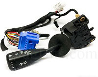 USED TURN SIGNAL SWITCH ON STEERING COLUMN  LXF6455AA