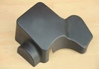 USED ENGINE BAY COVER LEFT FRONT FOR ABS PUMP  NJA3984AC