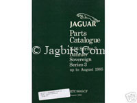 XJ6 PARTS CATALOG  RTC9885CF
