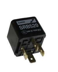 RELAY, HORN AND FAN, POWER WINDOWS,  THIS IS A SQUARE REPLACEMENT FOR THE ORIGINAL BLACK ROUND RELAY