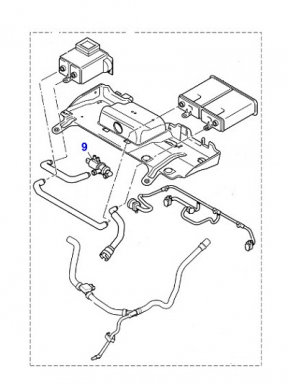 SOLENOID CARBON CANISTER EVAP SYSTEM  XR828437