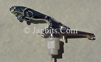 NEW LEAPING  JAGUAR LEAPER HOOD ORNAMENT EMBLEM, XR857738
